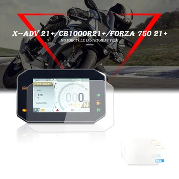 Acessórios da motocicleta Zero Tela do Cluster Painel Instrumento de Proteção de Filme Para Honda X-ADV CB1000R FORZA 750 2021+