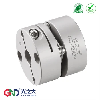 Acoplamentos GS 888 liga de alumínio de diafragma único de fixação par de acessórios de exterior diameter104/126mm;Length70/78mm
