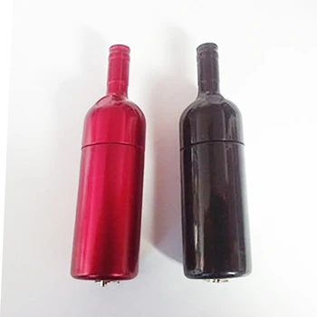 Criativo Popular garrafa de vinho usb flash drive 4g 8g pen drive 16g 32GB 64gb de memória stick pendrive disco flash presentes