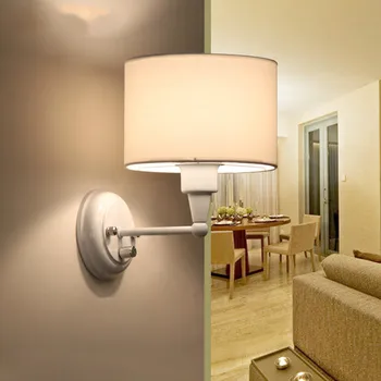 Moderno maneira breve luzes de parede de cânhamo lâmpada de parede da cama-iluminação LED 5W