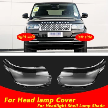 Uso do SOLO Para o Range Rover Executivo 2014-2017 Transparente Tampa do Farol máscara de Lâmpada Farol Dianteiro do Shell Abajur Lente shell